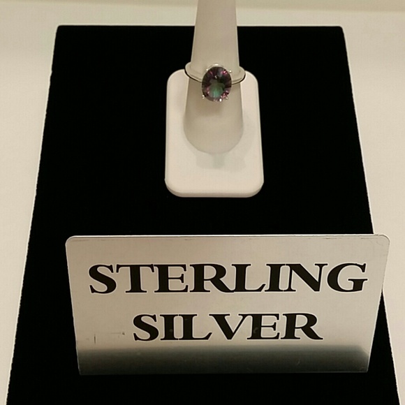 Jewelry - Sterling Silver & Rainbow Topaz Ring