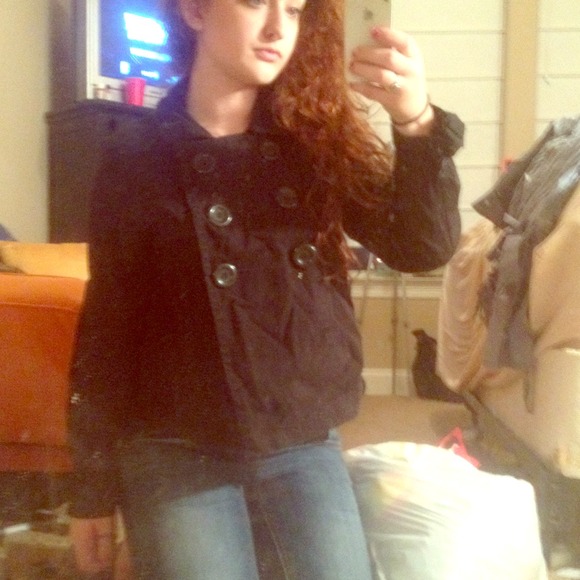 Black baby doll jacket