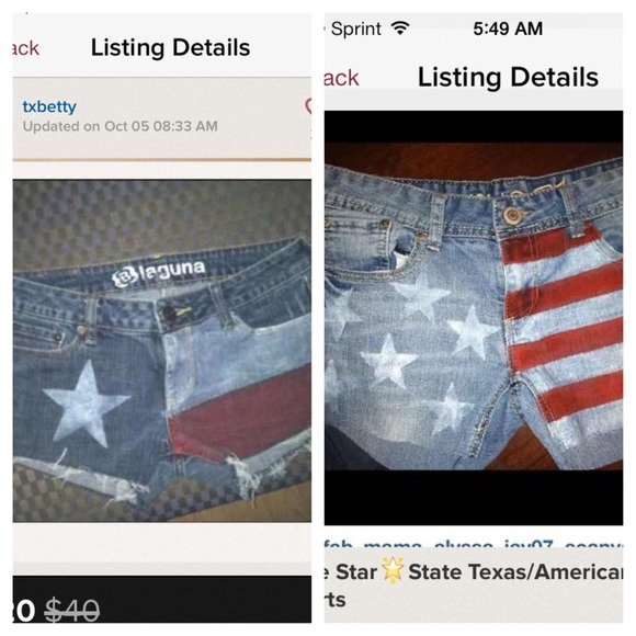 American Flag/Texas Flag