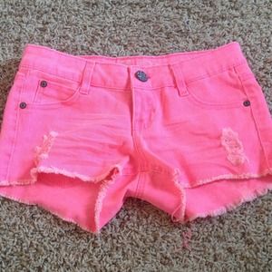 Hot Pink Shorts