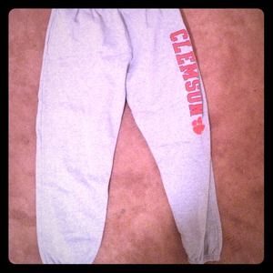 Clemson sweatpants