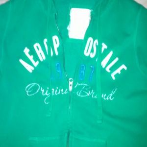 A?ropostale 1987 Original Brand green hoodie