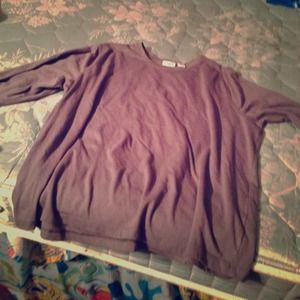 Gray long sleeve top from CATO