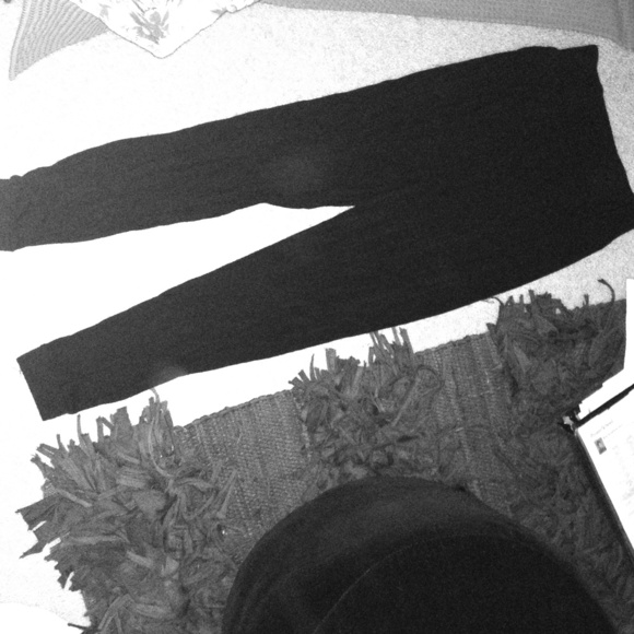 Black harem pants