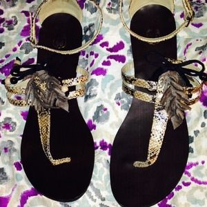 🎈SALE🎈Snake Print Gladiator Sandals