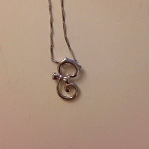 925 sterling silver cute kitty cutout necklace