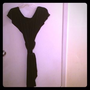 BCBG wrap belt dress