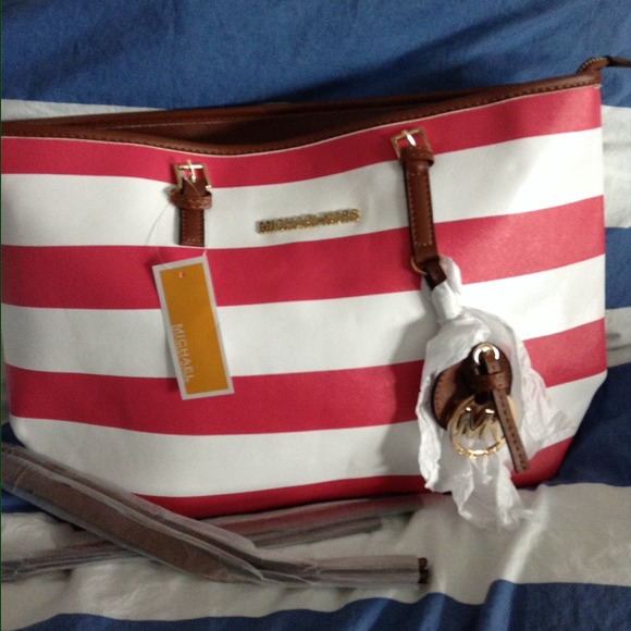 Pink MK tote