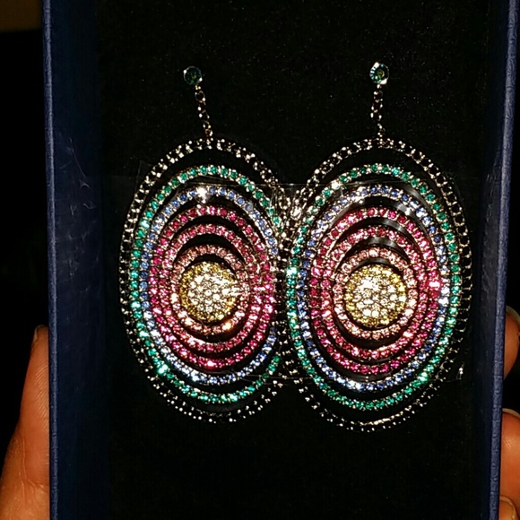 * SOLD * Swarovski earrings