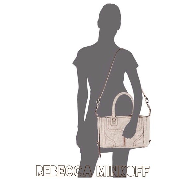 βKeepingβRebecca Minkoff Snake-Embossed Satchel - Picture 3 of 4