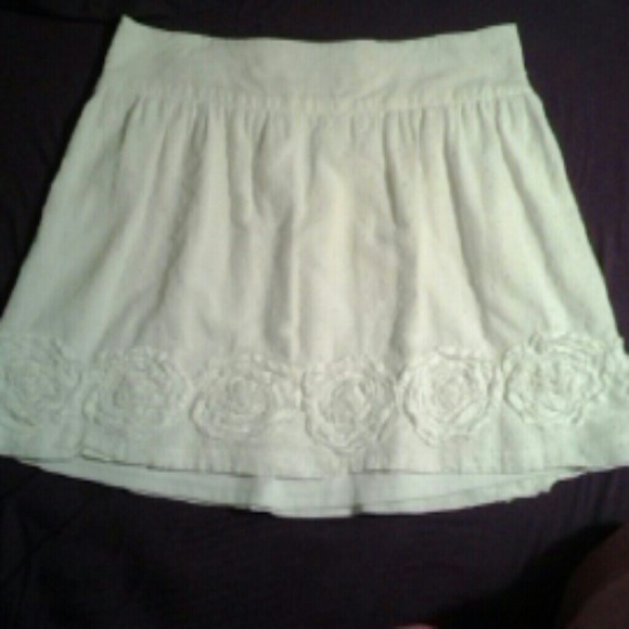 White skirt