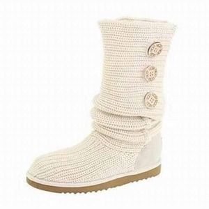 Uggs white classic cardy