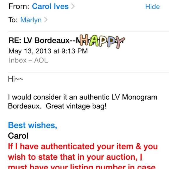 ⭕️SOLD⭕on a diff site 💯Authentic Louis Vuitton - Picture 3 of 4