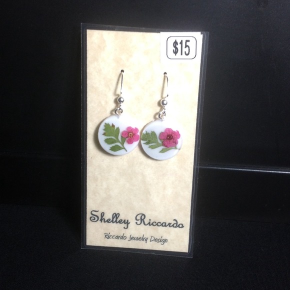 Pressed Forget-me-Nots Earrings
