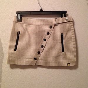 Insight wrap mini skirt.