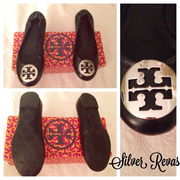 Authentic Tory Burch Reva flats