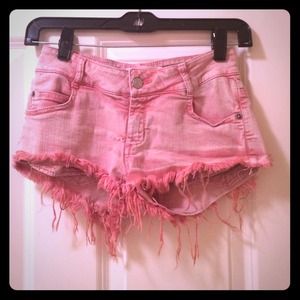 Brandy Melville distressed shorts