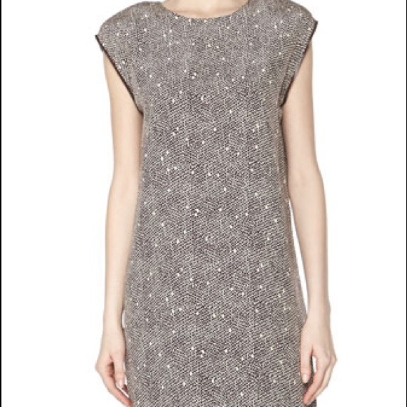 Rachel Roy zip tape shift dress