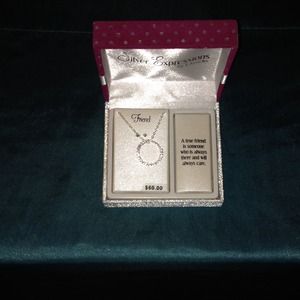 *Silver Diamond Necklace*