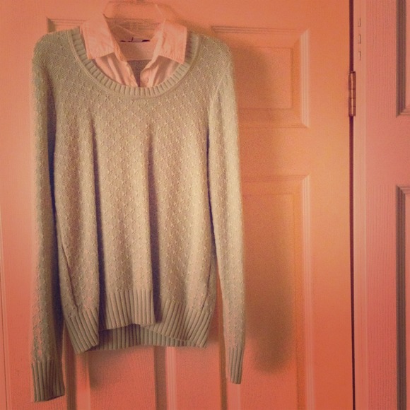 *Collard Sweater*