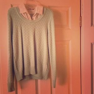 *Collard Sweater*