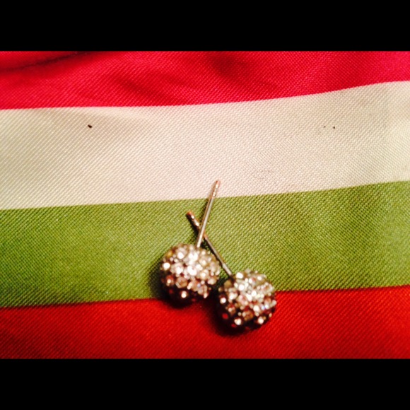 Authentic COACH ball earrings - Picture 2 of 3