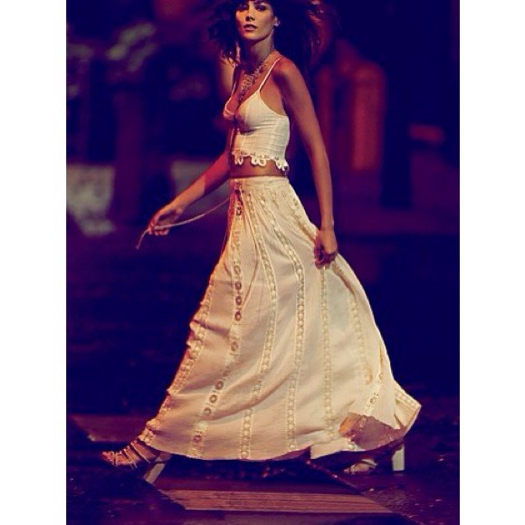 🎉🎉3/25 HOST PICK!!🎉🎉 FP ONE Ribbon Corset Maxi