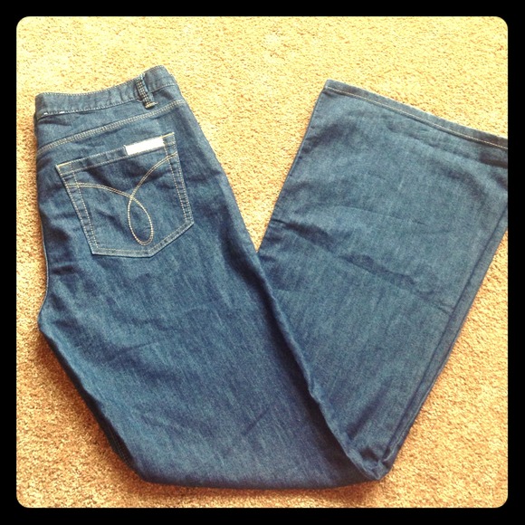 Just Reduced CK Wide Leg Jeans