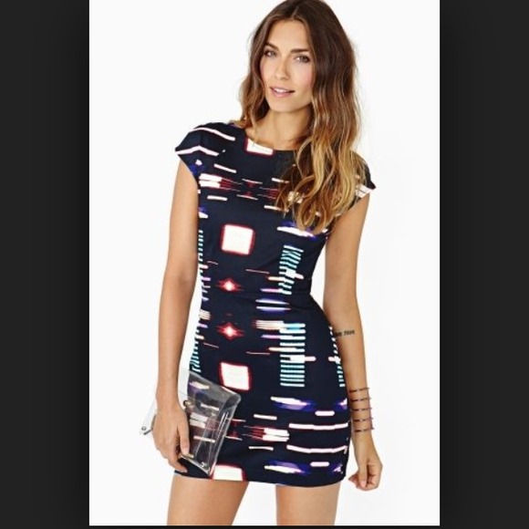 ❌❌Sold on vinted❌❌Nasty gal city lights dress