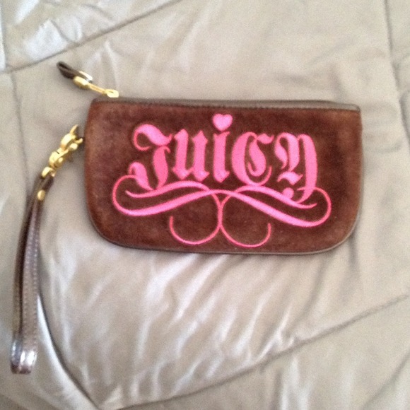 Authentic Juicy Couture wristlet