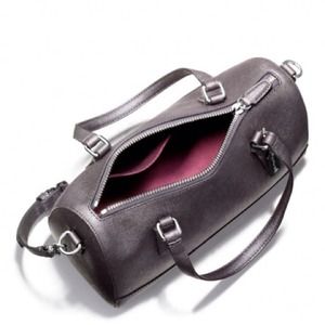 Coach Saffiano Leather Mini Satchel