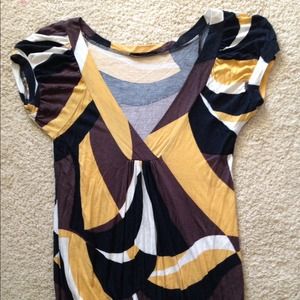 Bold patterned top