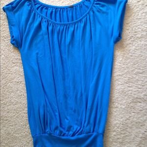 Marine blue top