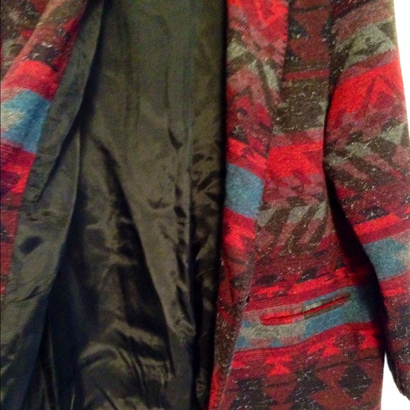 Southwestern Blanket wool jacket - Picture 3 of 4