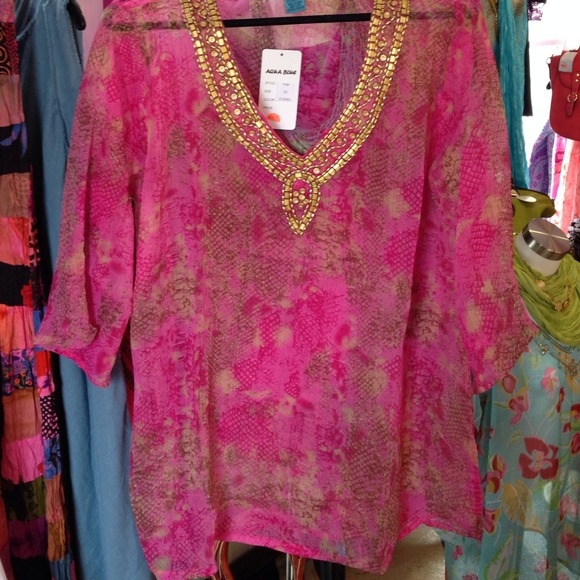A embellished tunic