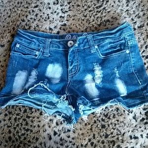 Jean shorts