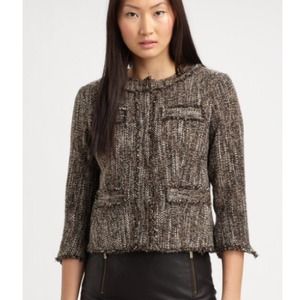 ❌❌SOLD❌❌Michael Kors cropped woven jacket