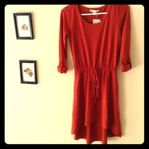 Burnt orange knit dress NWT