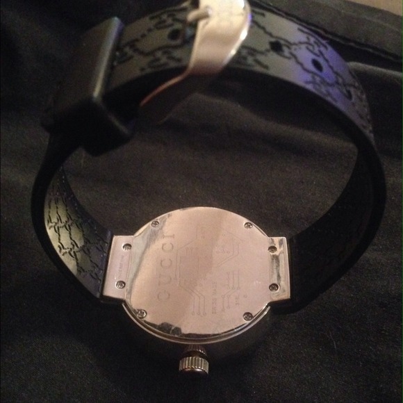 Gucci Pantcaon rubber strap wrist watch main image 2