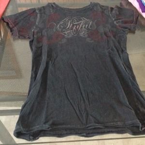 Sinful paisley print top