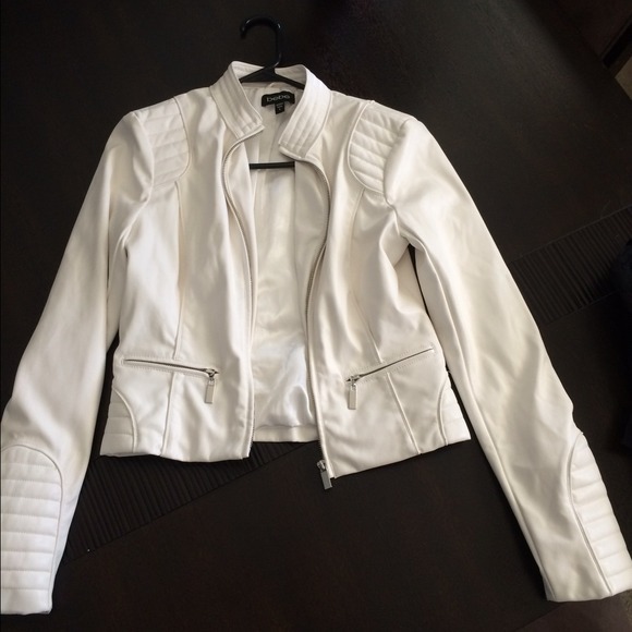 Bebe White Jacket.