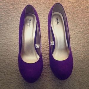 Purple heels