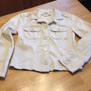 Light weight spring jacket/blazer    tan in color