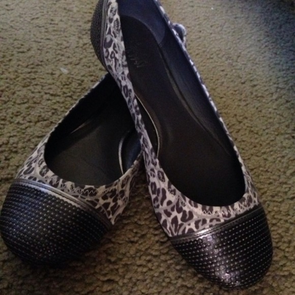 Authentic Leopard Coach Flat Shoes