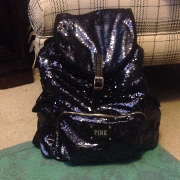 Victorias Secret PINK sequin book bag