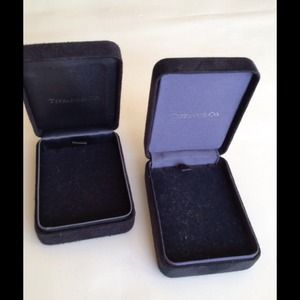 Tiffany velvet box
