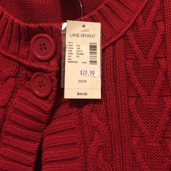 Lane bryant cropped sweater size 22/24 - Picture 2 of 2