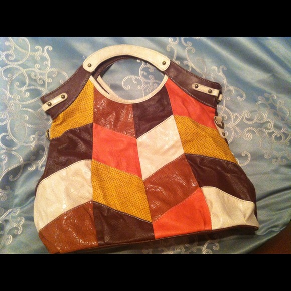 Patchwork handbag - Picture 2 of 4