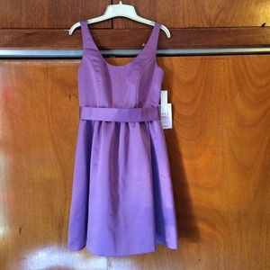 Lavender bridesmaid/cocktail dress