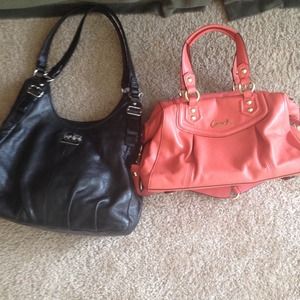 TWO Authentic Coach bags